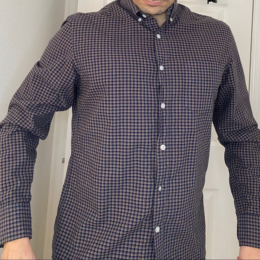 Patterned men’s Banana Republic shirt